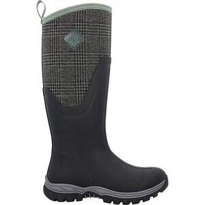 MUCK Women's Arctic Sport II Tall Rain Boot Size 9 Black Fleece Lined Waterproof